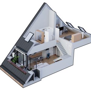 ბინა 27 - 119.12კვ.მ